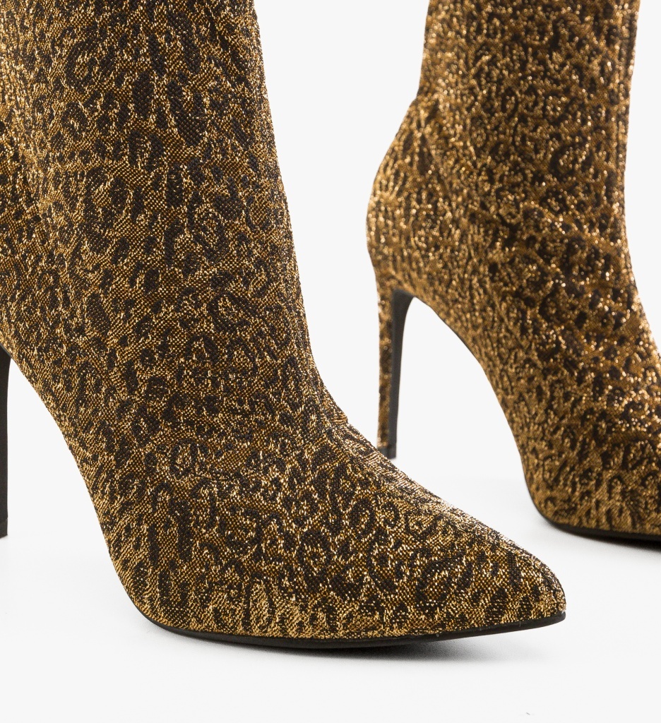 Botine Dama Depurtat Delavita Negre - Eleganță - imagine 5