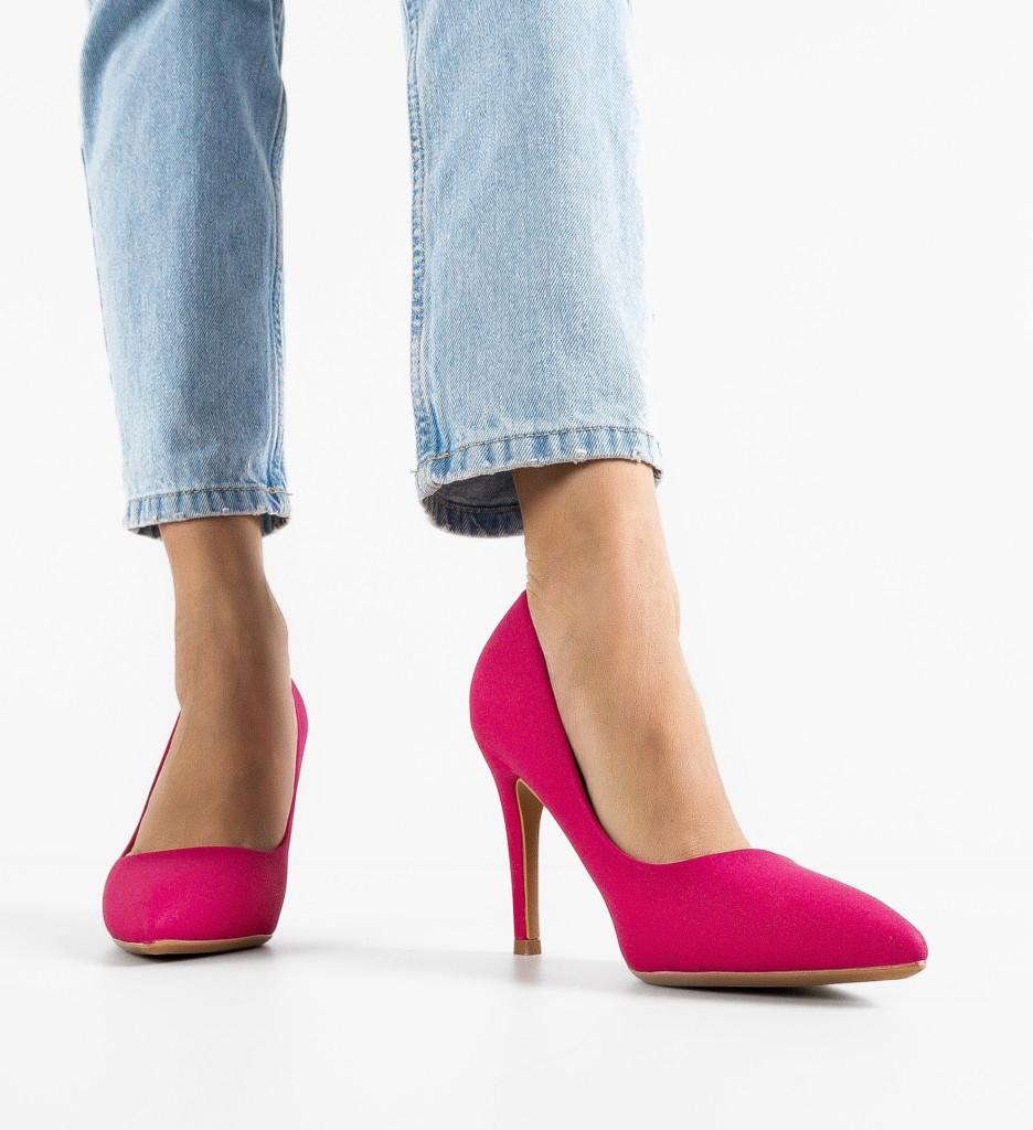 Pantofi Keiran Fuchsia | Toc Confortabil