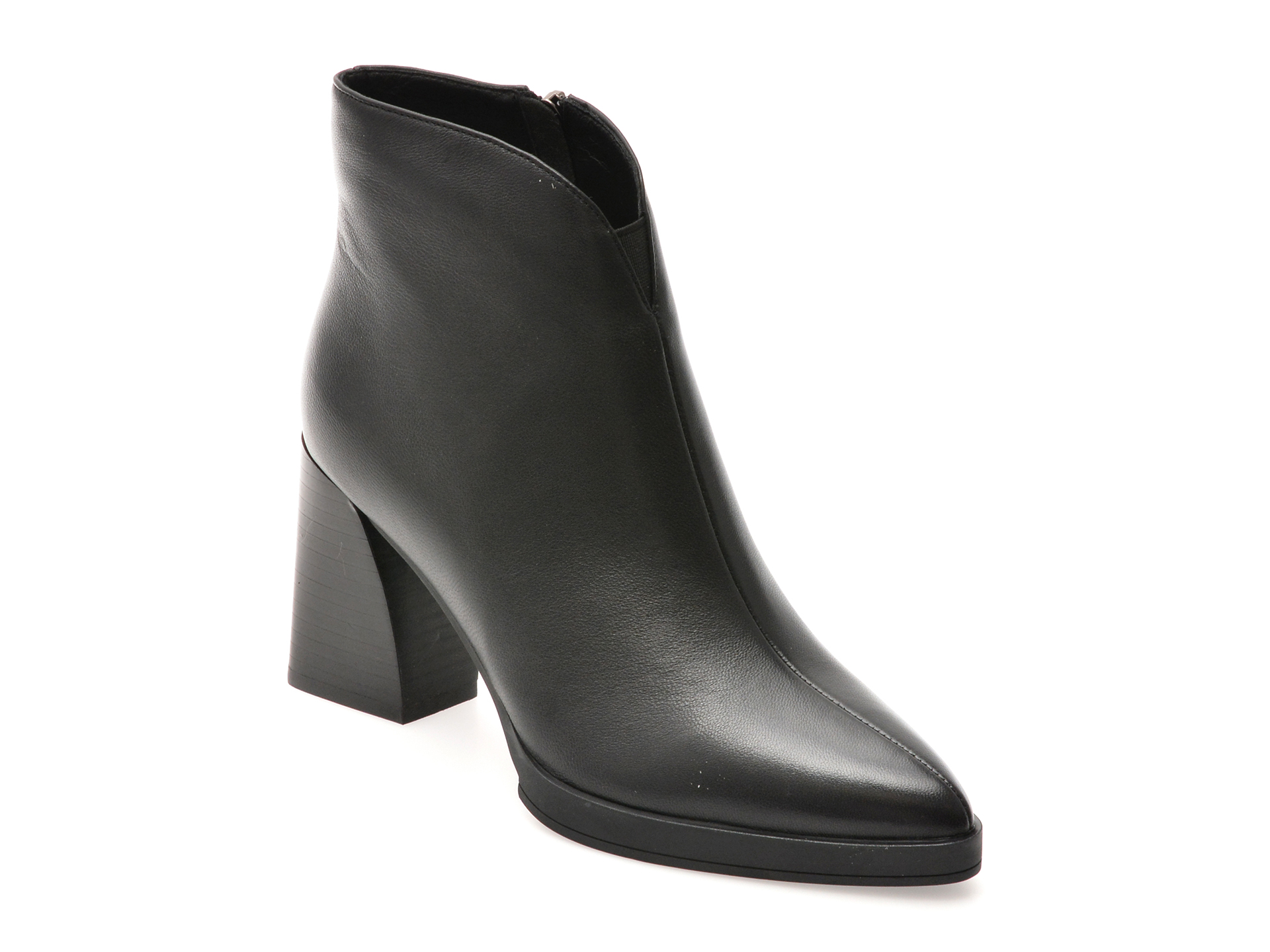 Botine EPICA Negre Piele Naturală | Eleganță