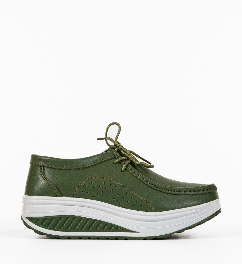 Pantofi Casual Roly Verzi - Confort și Stil - imagine 4