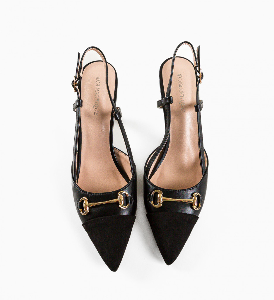Pantofi Dama Negri cu Toc - Eleganți și Moderni - imagine 6