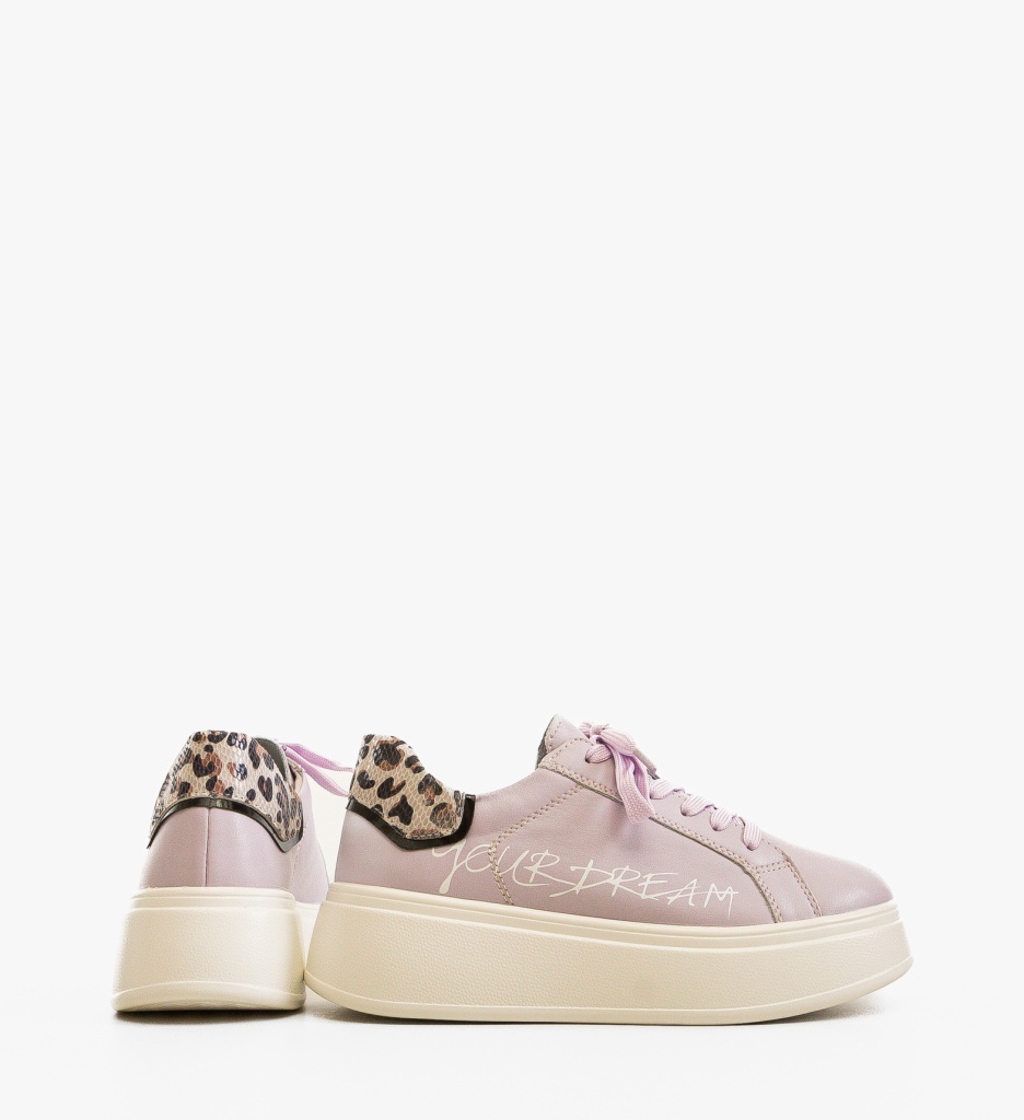 Sneakers Dama Dream Mov | Confort & Stil Urban - imagine 5