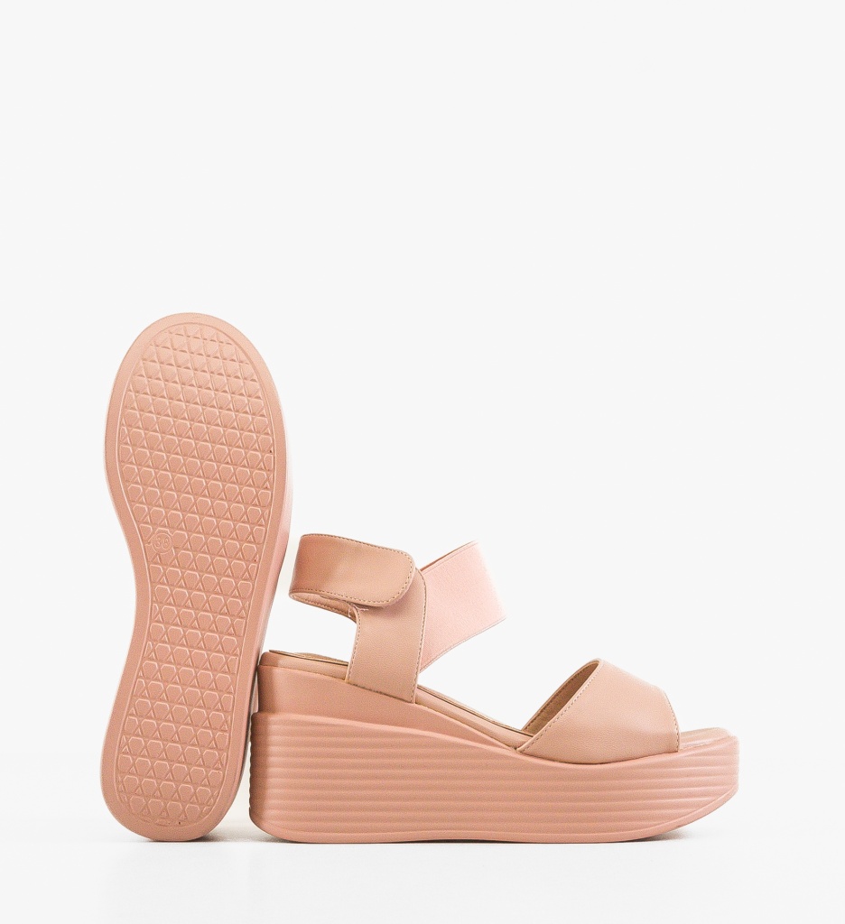 Sandale Platforme Roz | Stil și Confort - imagine 2
