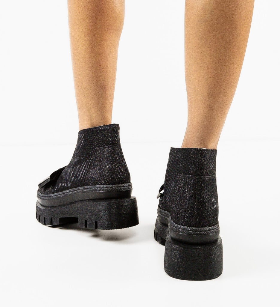 Pantofi Casual Parqua Negri 3 - Confort și Stil - imagine 3