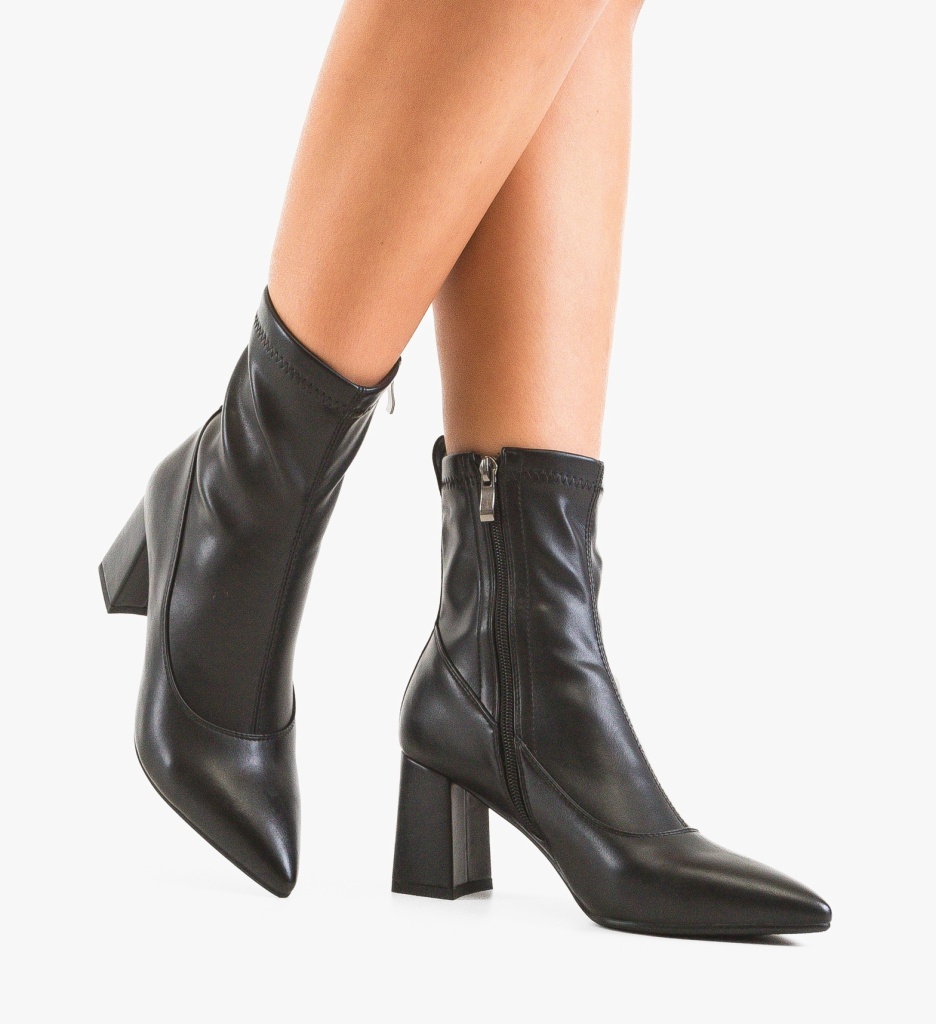 Botine Adda Negre Elegante - Stil și Confort - imagine 2