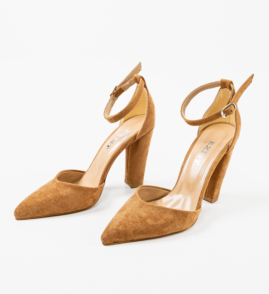 Pantofi Dama Camel Gizmo - Stil și Eleganță - imagine 5