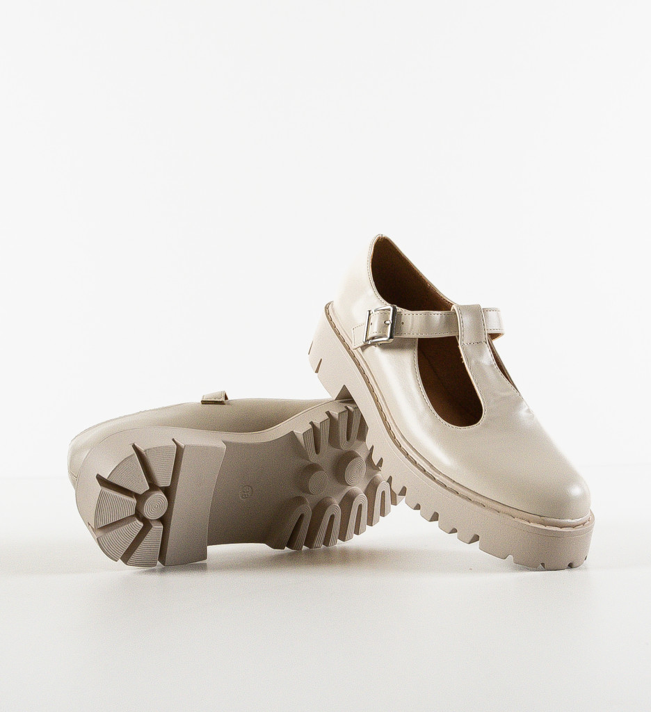 Pantofi Casual Dama Juan Bej - Confort și Stil - imagine 8