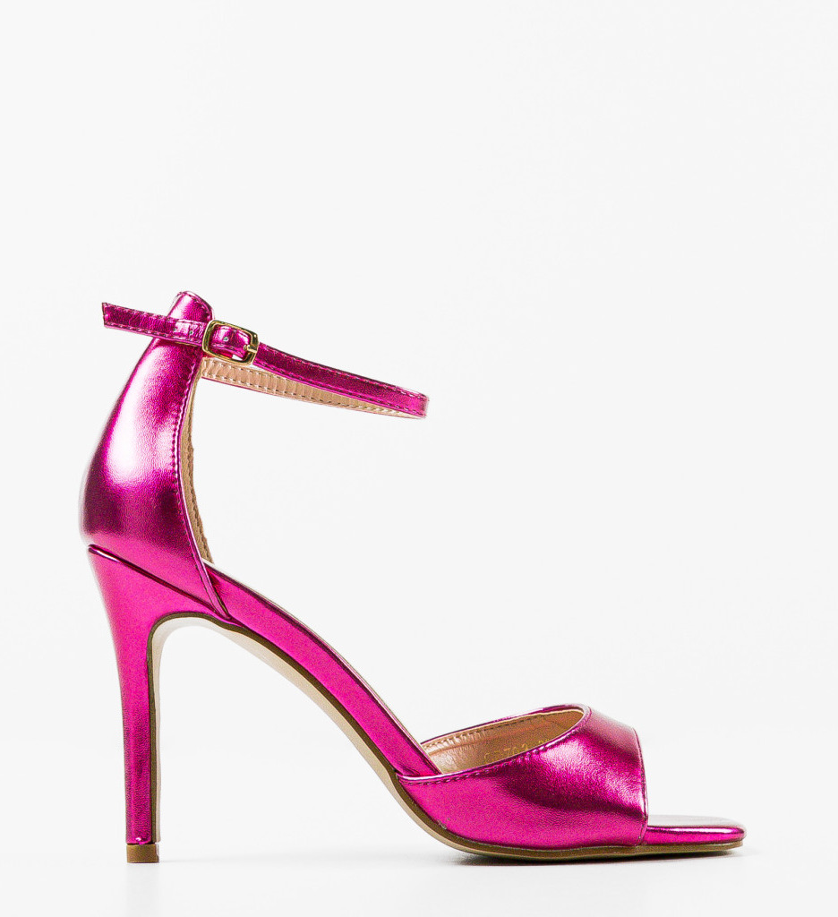 Sandale Toc Fucsia Moroilo | Stil Feminin - imagine 4
