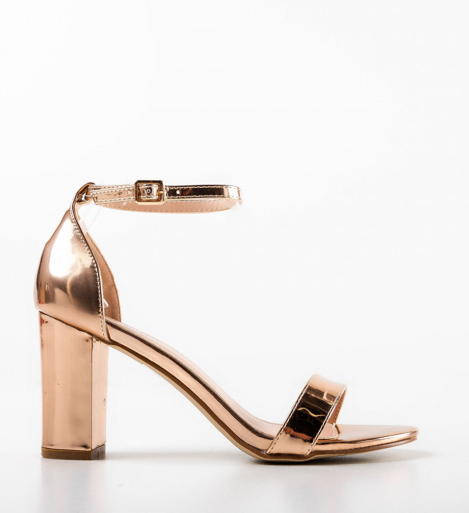 Sandale Ruairi Aurii | Eleganță și Stil - imagine 4