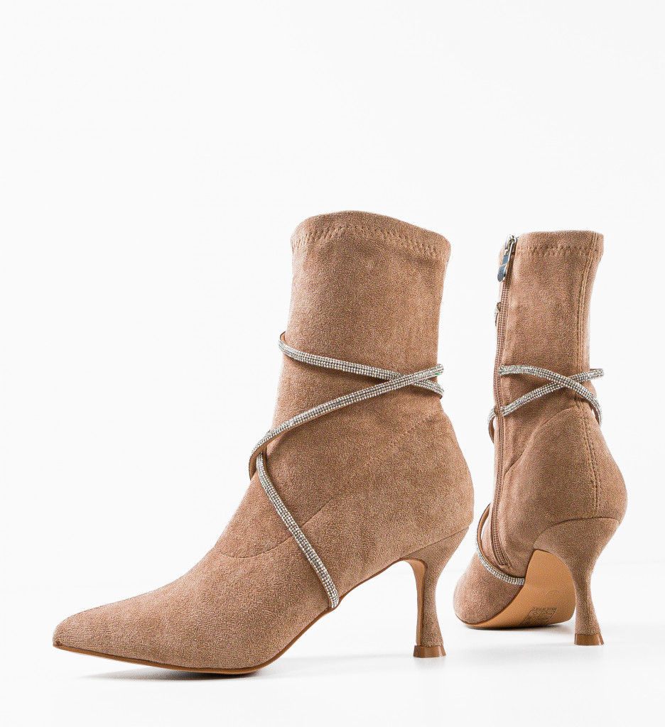 Botine Dama Naomi Bej | Eleganță și Confort - imagine 8