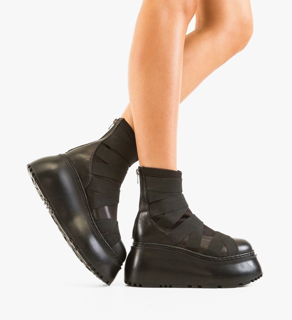 Ghete Dama Geratomo Negre | Stil & Confort - imagine 6