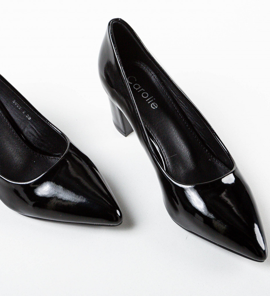 Pantofi Parsons Negri | Eleganță și Stil - imagine 6
