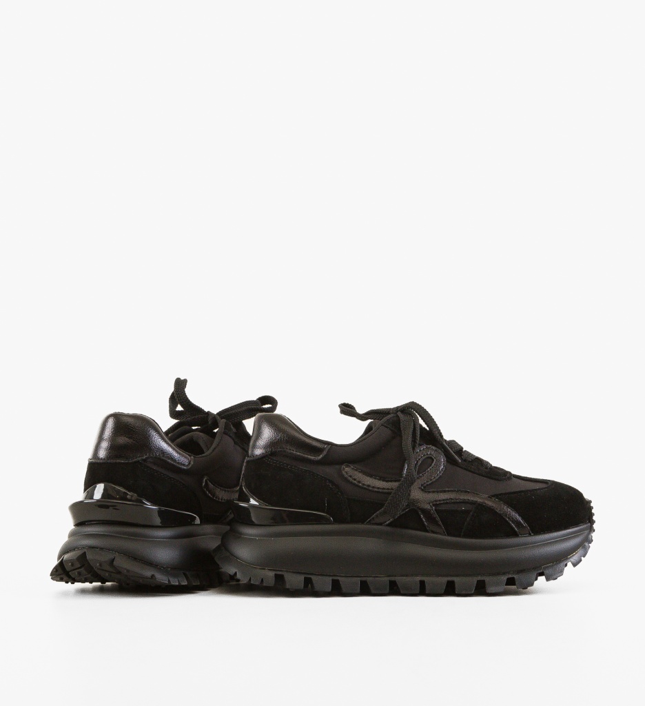 Sneakers Dama Amotto Negri | Confort & Stil - imagine 4