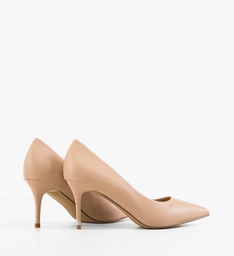 Pantofi Stiletto Adra Bej - Eleganță și Stil - imagine 4