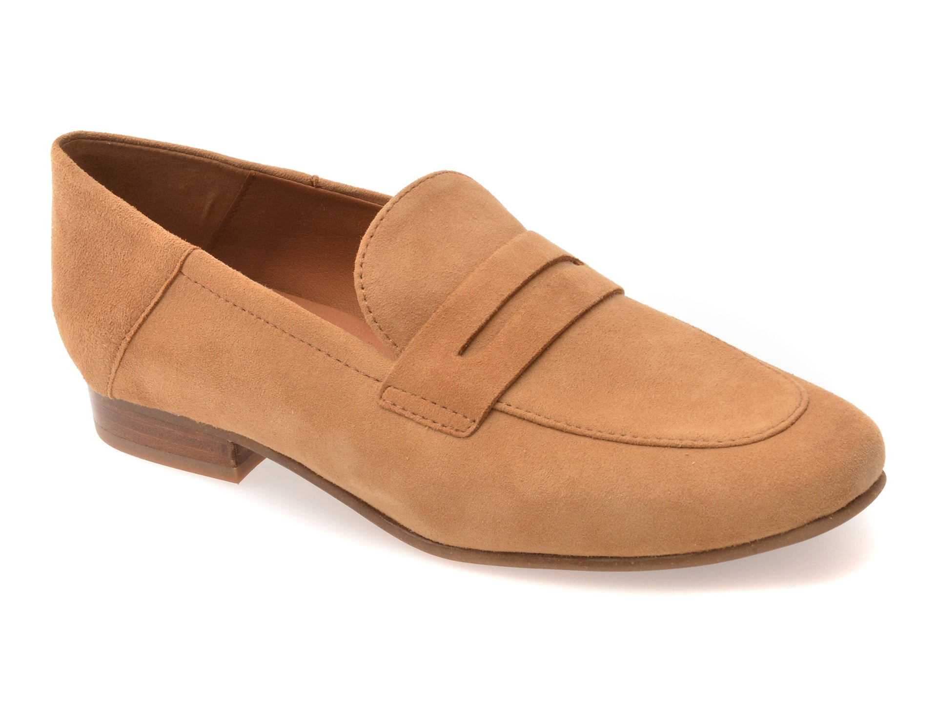 Mocasini Geox D552EA Maro Piele Intoarsa