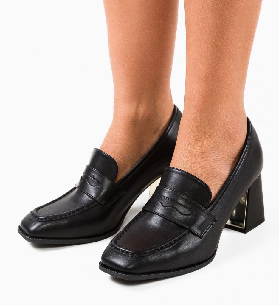 Pantofi dama Kirsten Negri cu toc elegant - imagine 10