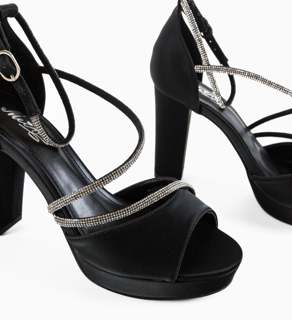 Sandale Tilburg Negre | Eleganță și Confort - imagine 8