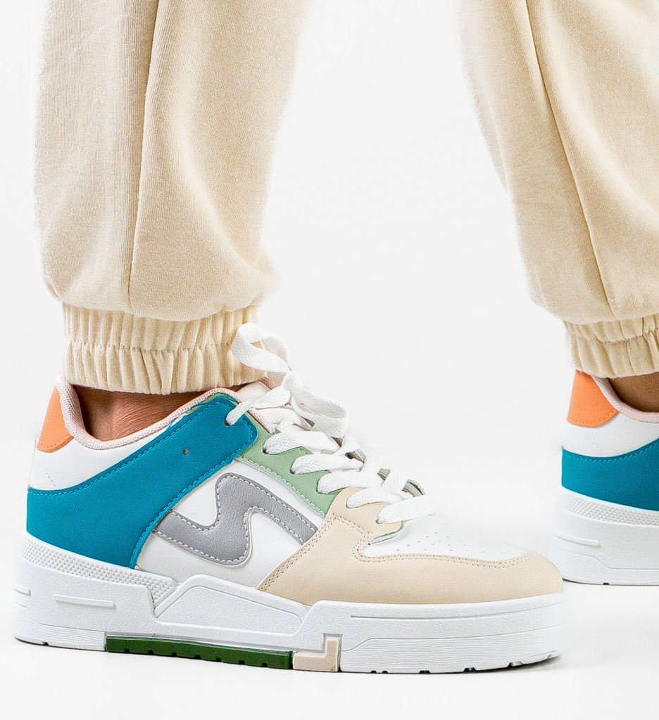 Sneakers Dama Kobi Albastri - Confort Sport