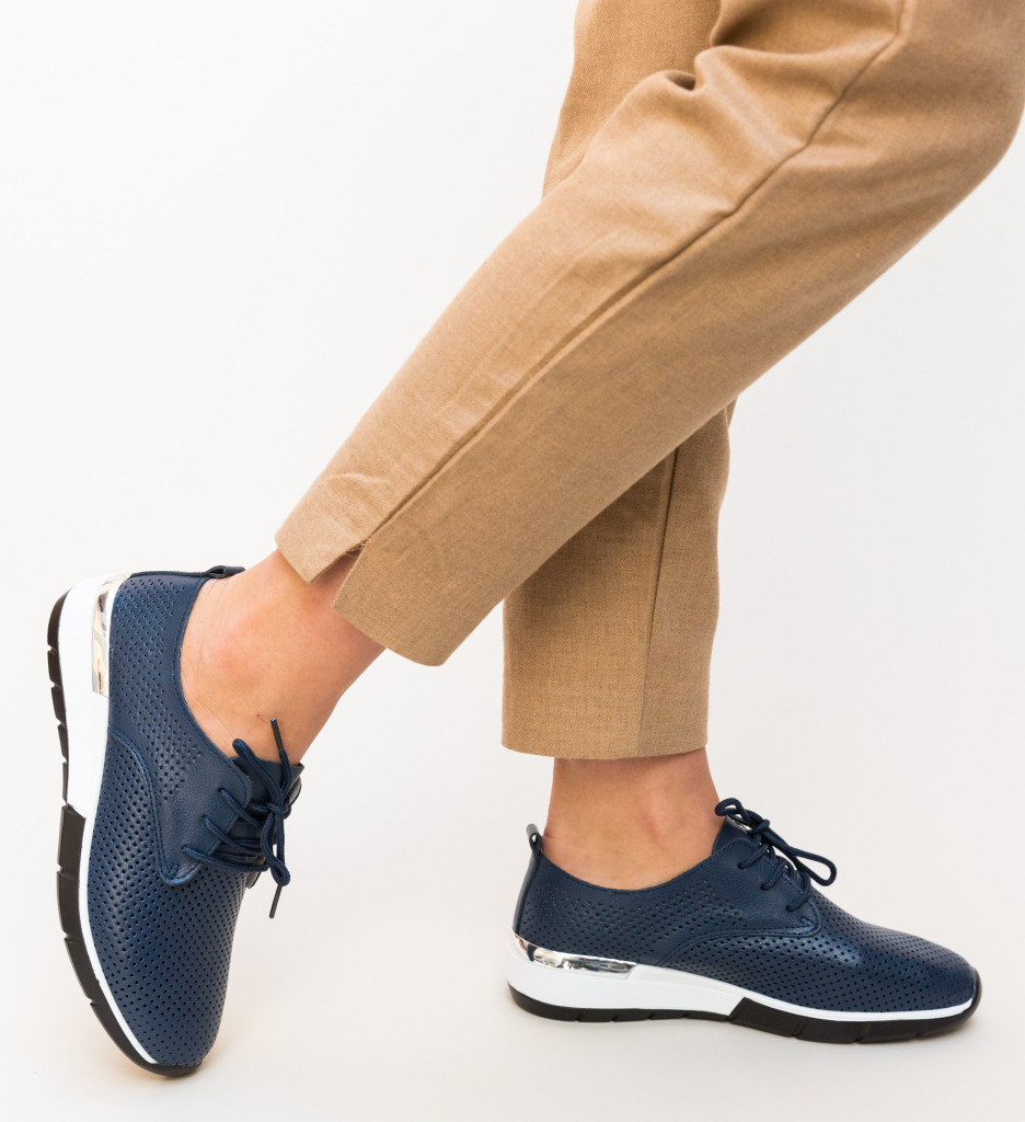 Pantofi Casual Albert Bleumarin | Confort și Stil