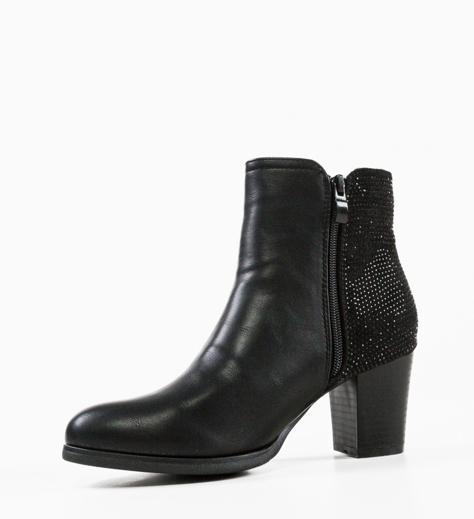 Botine Dama Ortega Negre - Eleganță și Confort - imagine 9