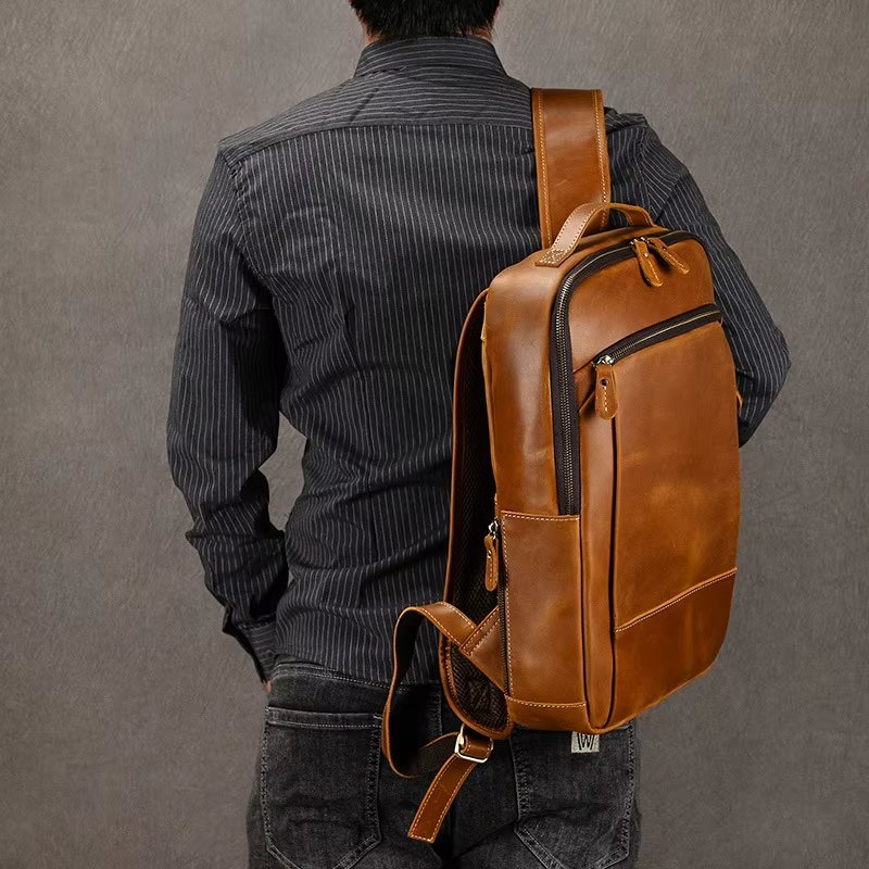 Rucsac Barbati Delis Orion Piele Naturala - imagine 2