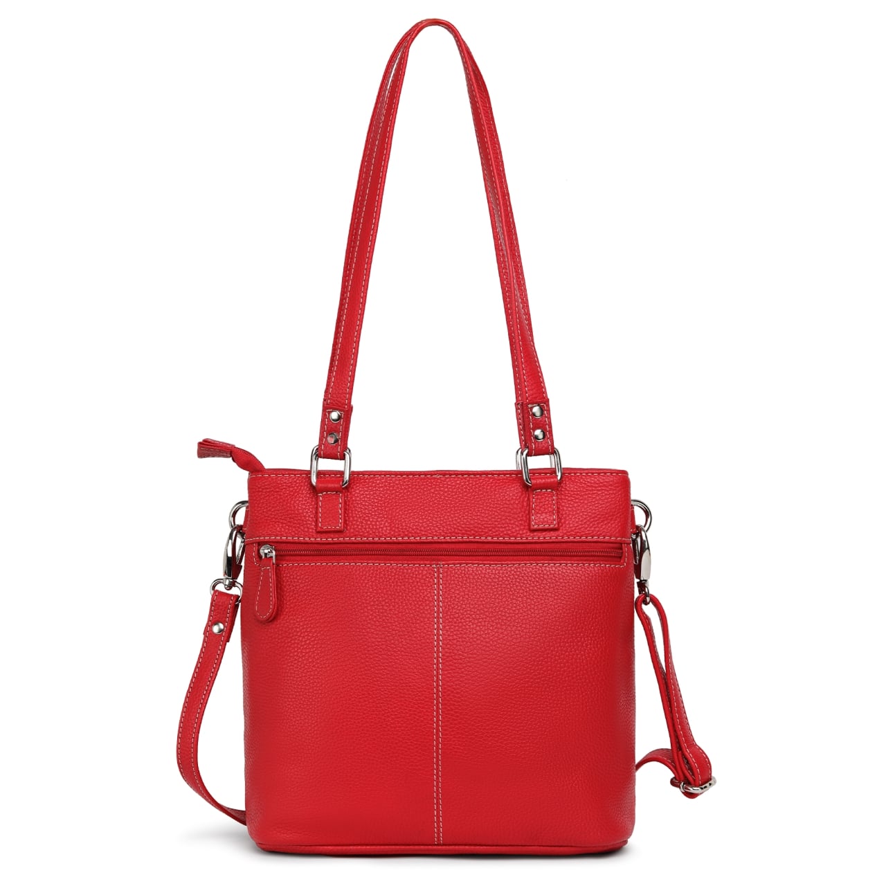 Geanta Anne GT3852 Piele Naturala Rosu