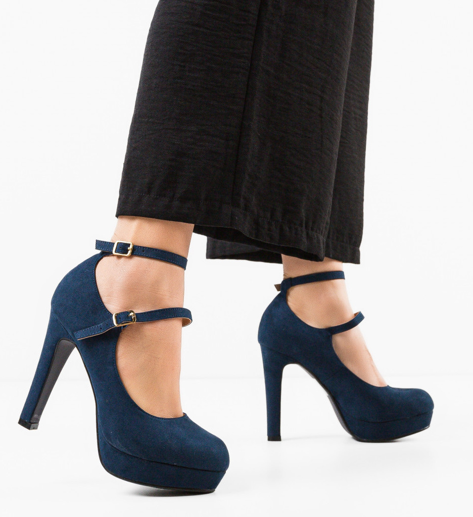 Pantofi Dama Keelan Bleumarin | Eleganță Asigurată - imagine 2