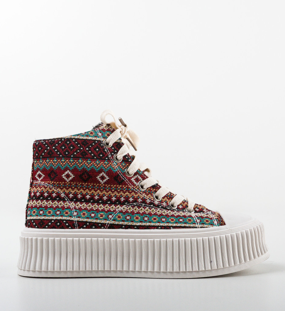 Pantofi Sport Rosii | Confort și Stil la Antrenament - imagine 4