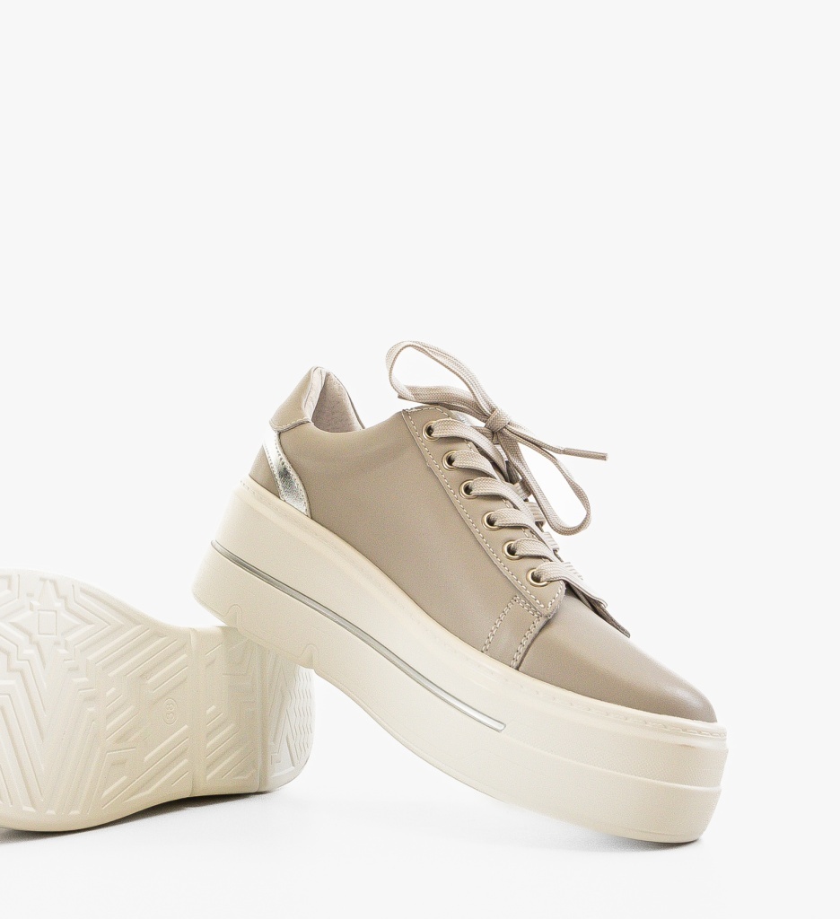 Sneakers Dama Gri - Confort și Stil Urban - imagine 6