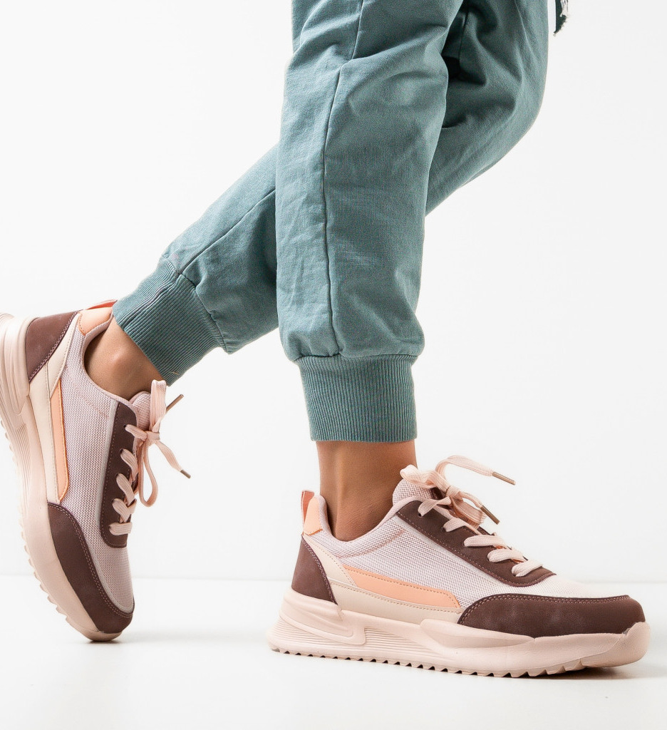 Sneakers Dama Darcy Corai - Confort și Stil - imagine 3