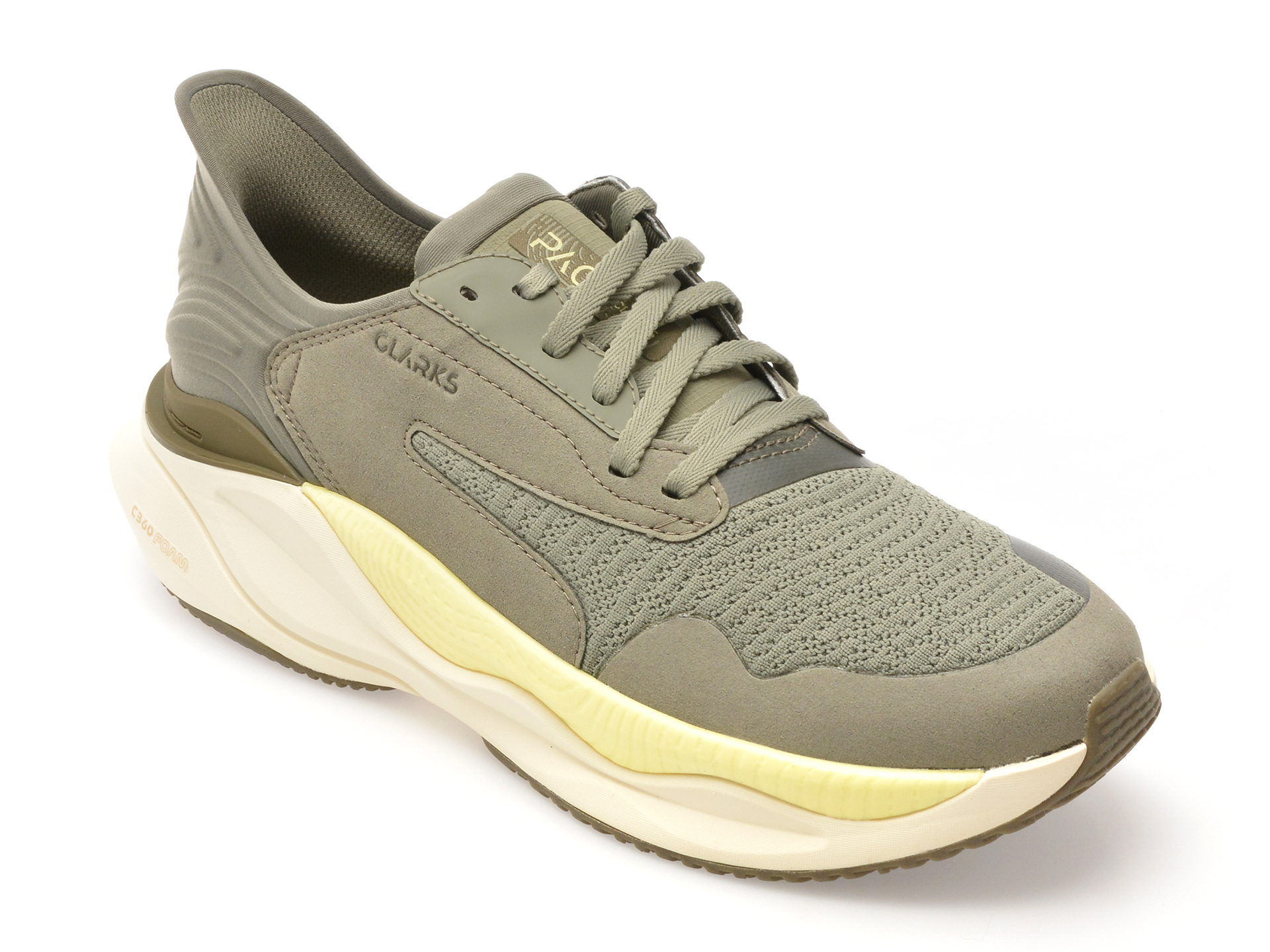 Pantofi Sport Clarks Pace Verde | Confort și Stil