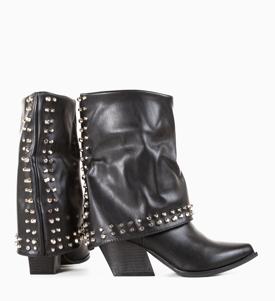 Botine Dama Floor Negre | Eleganță și Confort - imagine 5