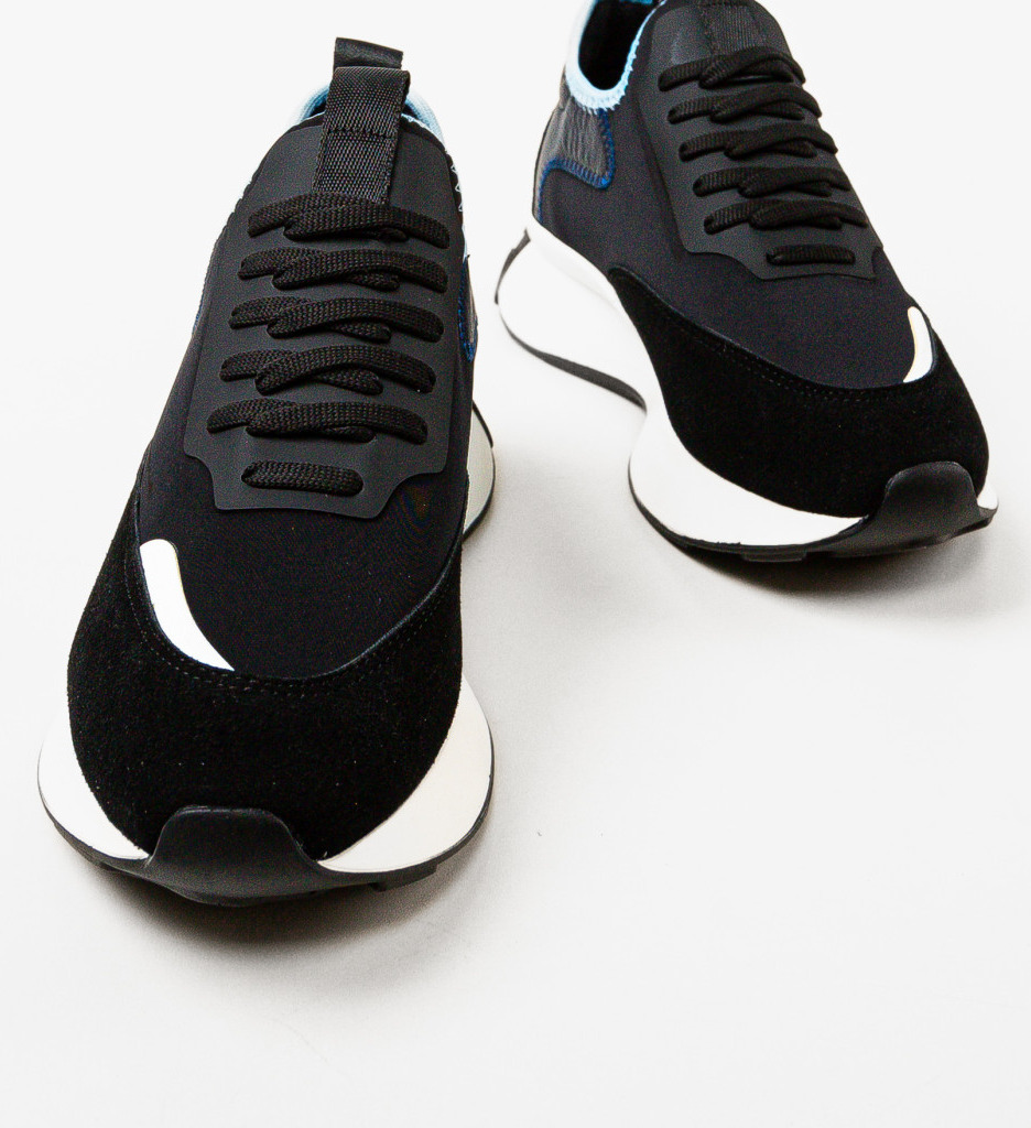 Sneakers Dama Londan Negri | Confort și Stil Urban - imagine 9