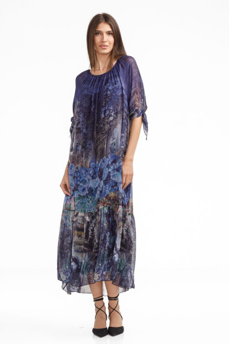 Rochie Matase Shopika cu Imprimeu Floral