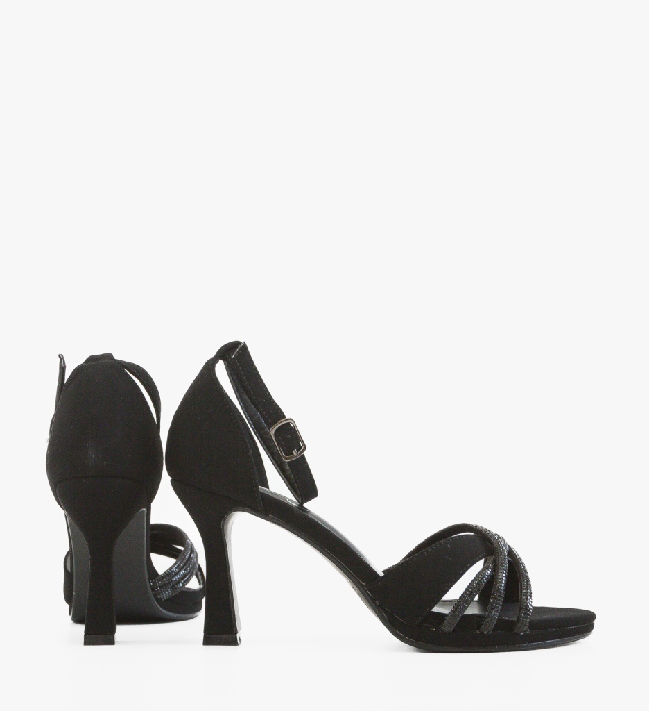 Sandale Dama Annie Negre Elegante - imagine 2