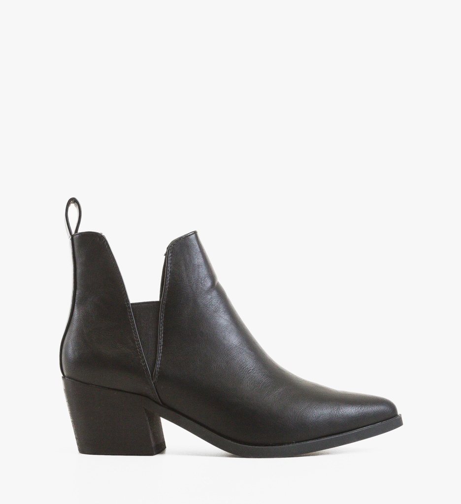 Botine Dama Lance Negre | Eleganță Urbană - imagine 6