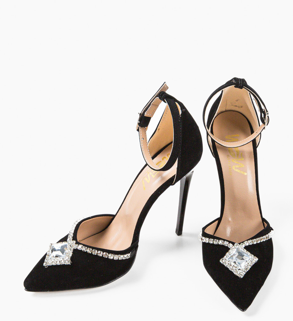 Pantofi Dalvanyos Negri - Eleganță și Stil - imagine 5