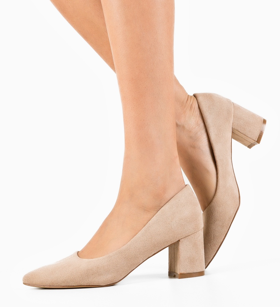 Pantofi Popeq Bej | Eleganță și Confort - imagine 4