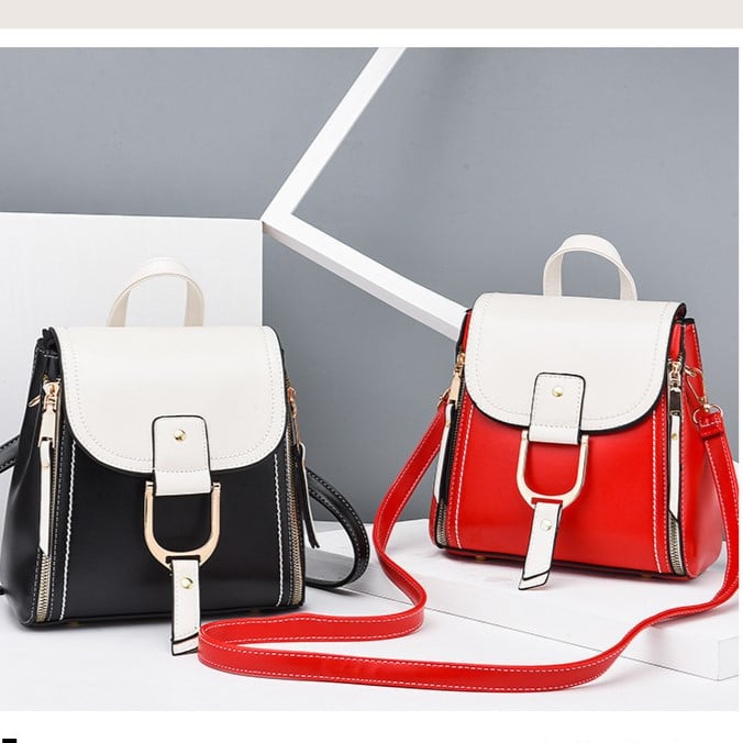 Rucsac Delis Prema GT2275 2-în-1 Negru/Alb - imagine 4