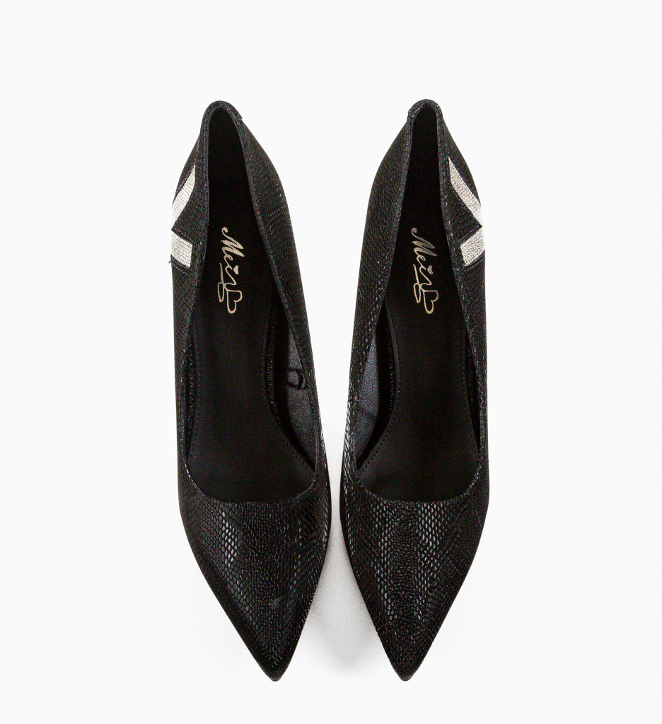 Pantofi cu Toc Guly Negru - Eleganță și Stil - imagine 10