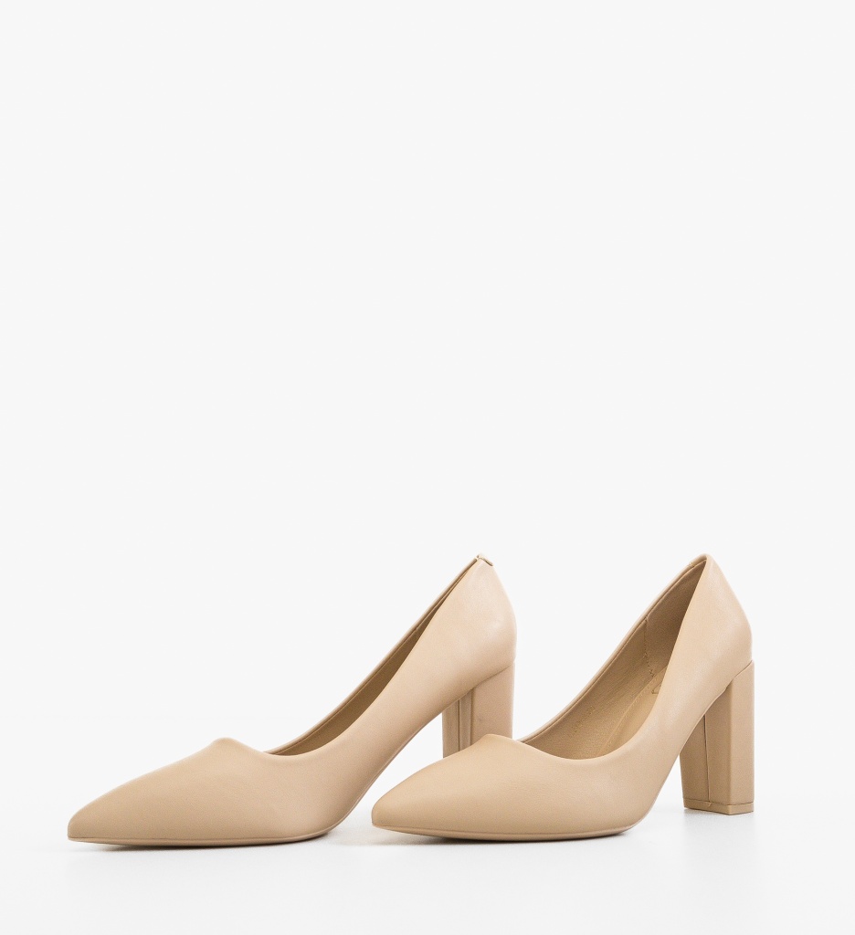 Pantofi Dama Ferrell Bej - Eleganță și Confort - imagine 4