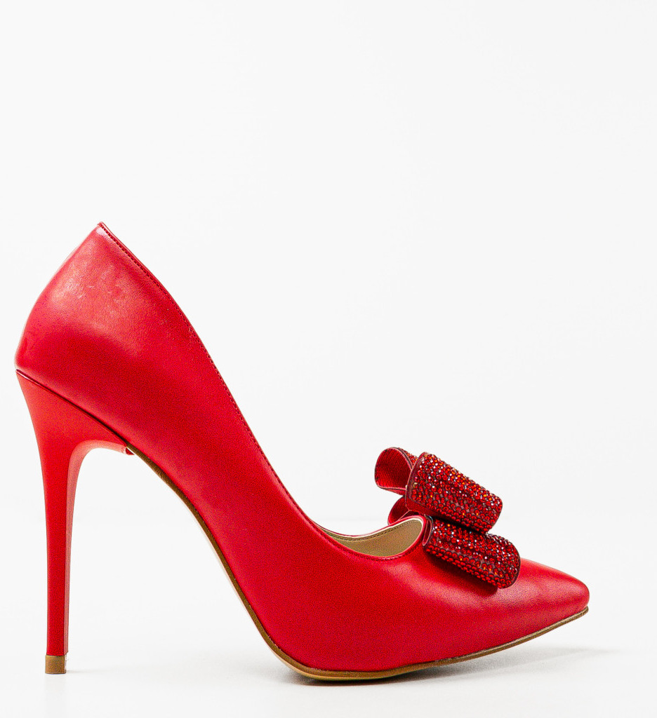 Pantofi cu toc Farma Rosii 2 - Eleganță și Stil - imagine 4