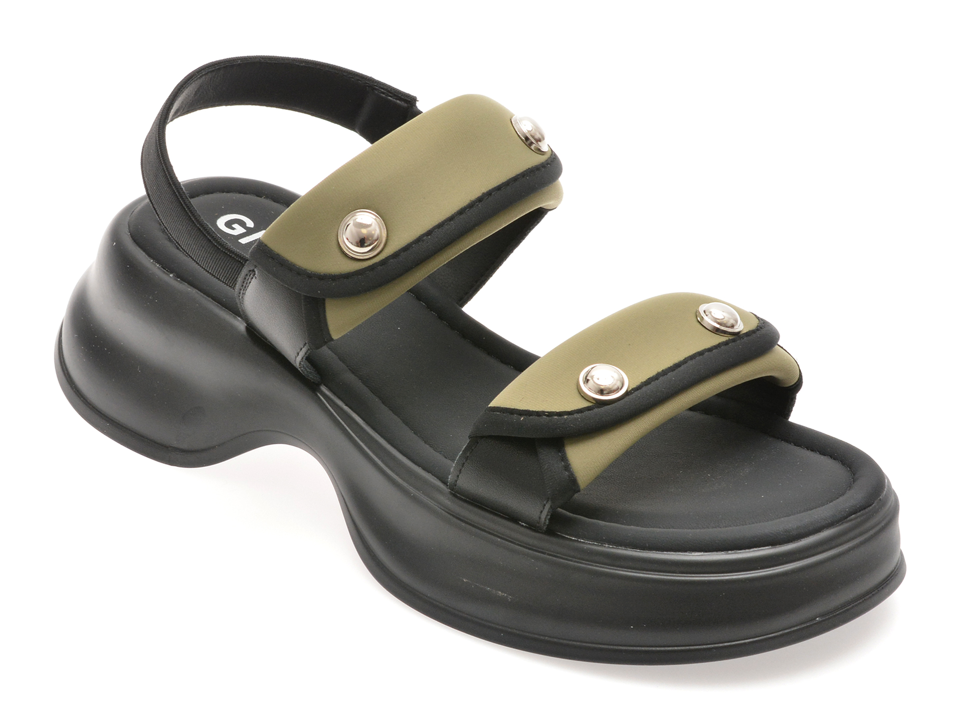 Sandale GRYXX Verzi Textil Confortabile