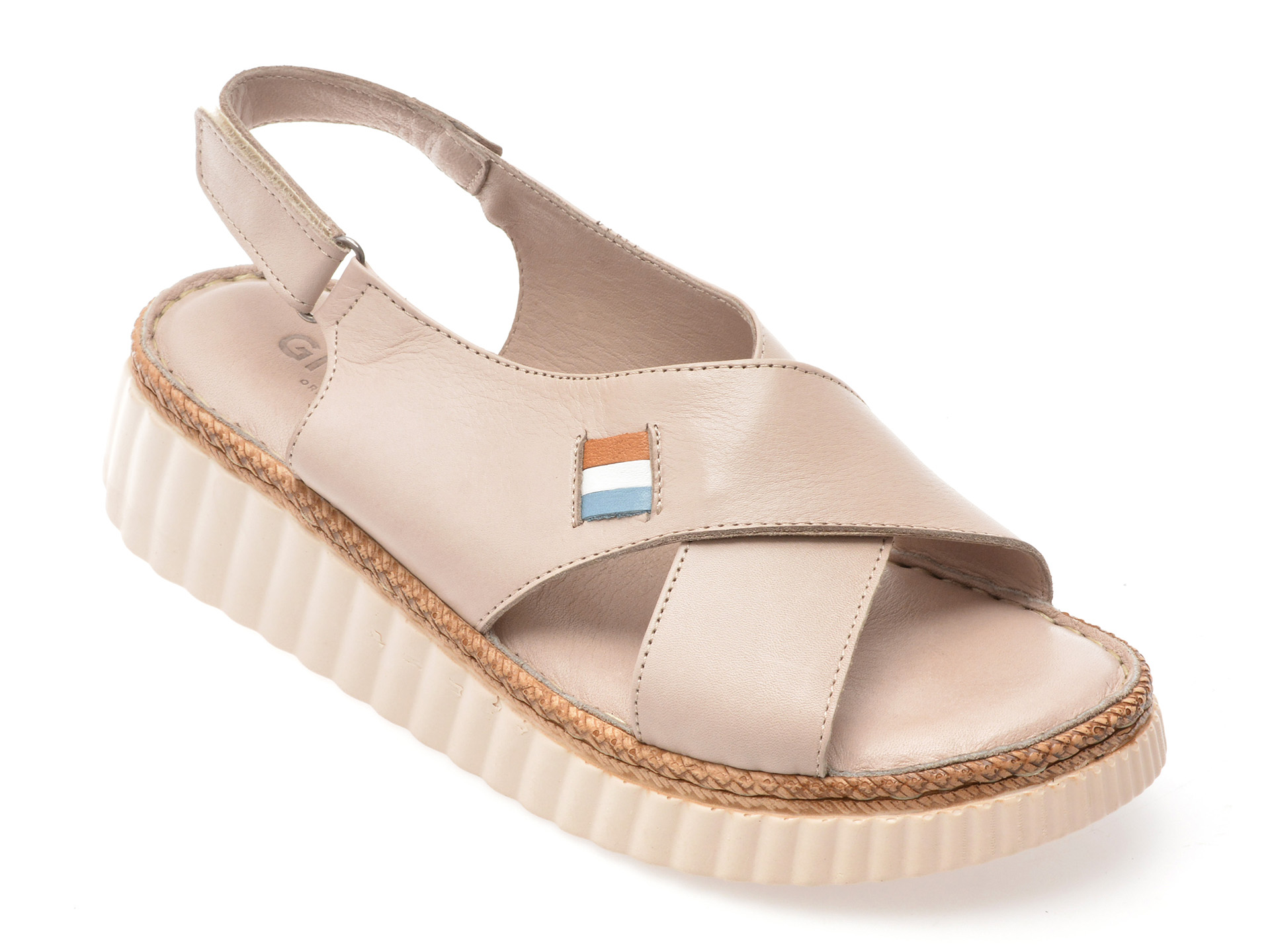 Sandale Dama Gryxx Piele Naturală Gri