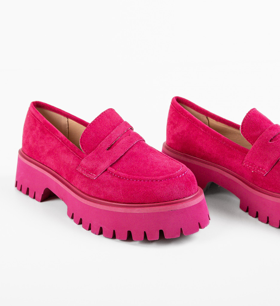 Pantofi Casual Stein Fuchsia - Confort și Stil - imagine 7