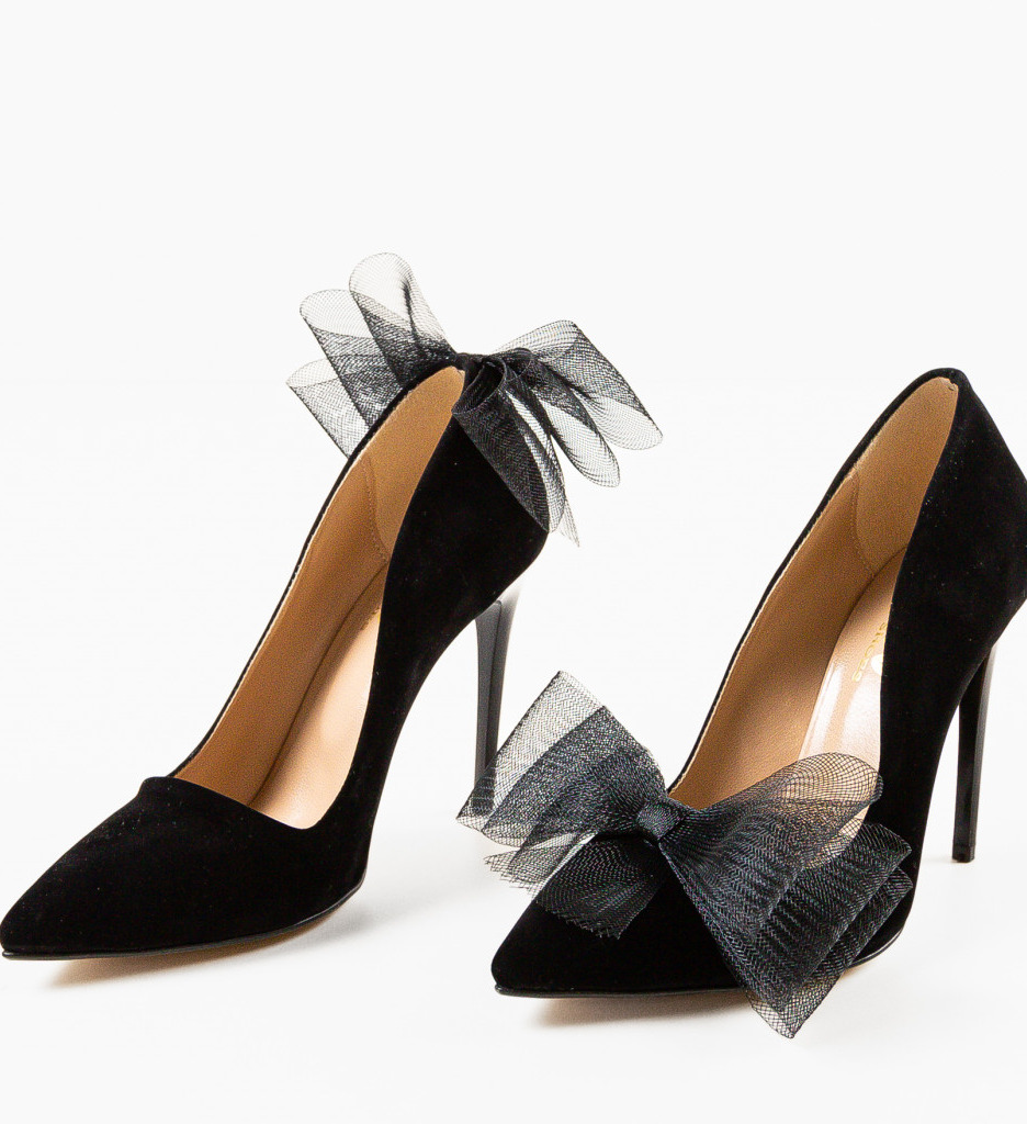 Pantofi Monroe Negri 2 - Eleganță și Stil - imagine 6