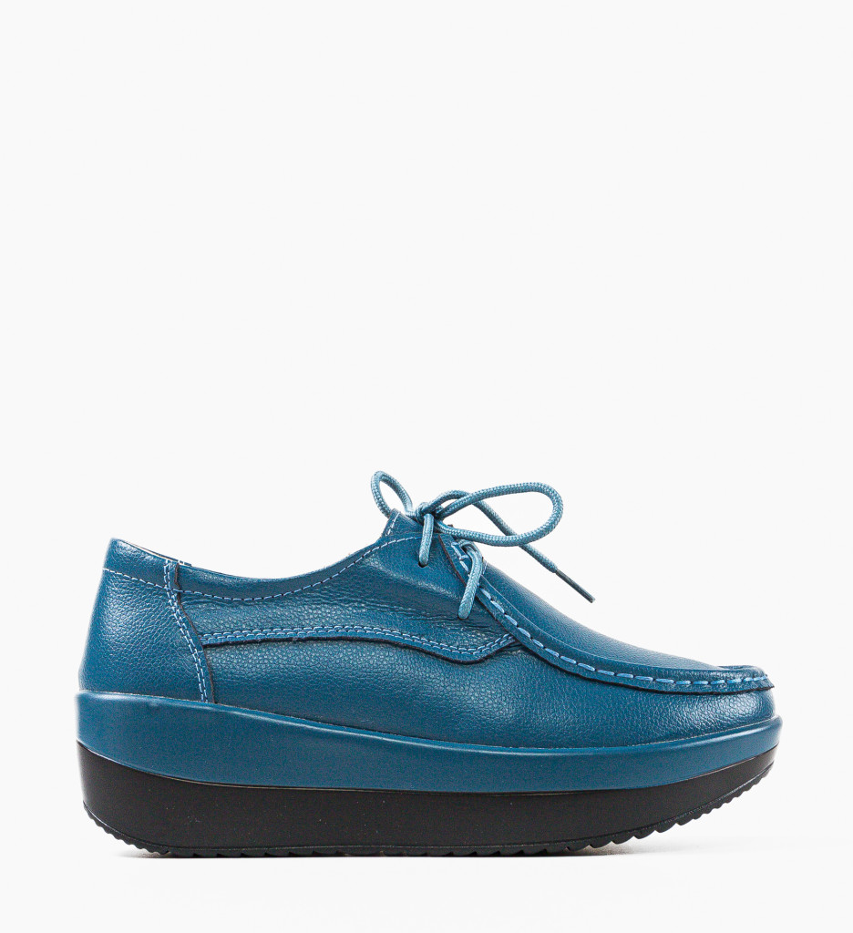 Pantofi Casual Vlasta Albastri - Confort și Stil - imagine 2