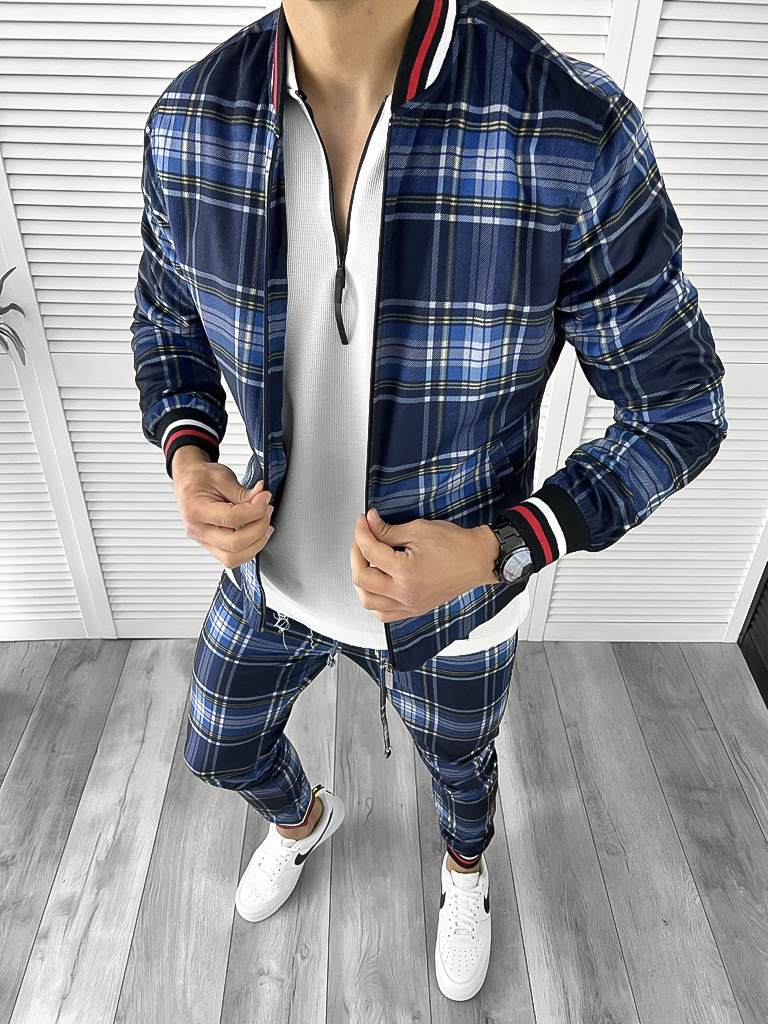 Hanorac barbati slim fit casual | Bumbac & Polyester