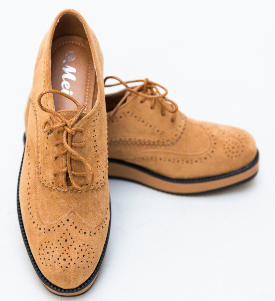 Pantofi Casual Devonk Camel Confort și Stil - imagine 6