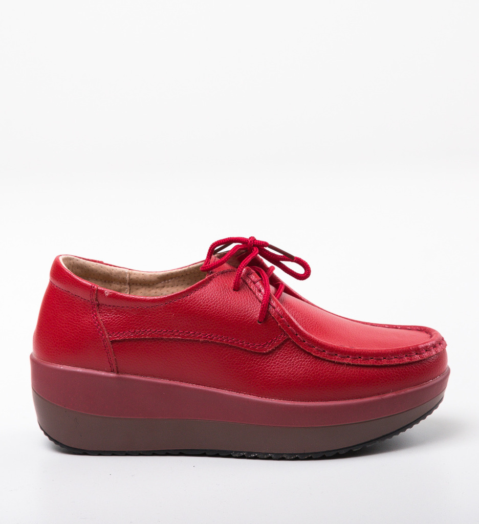 Pantofi Casual Vlasta Rosii - Confort și Stil
